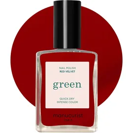 Manucurist Green Nagellack Farblack Red Velvet 15 ml
