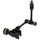 Gravity MA VARIARM M 38 - Vielseitiger Gelenk-Arm mit zentralem Feststell-Mechanismus - 3/8" Medium, Mikrofonzubehör, schwarz
