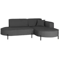 Kaiser möbel Ecksofa, Sofa L-Form Designer Modena Rein stoff