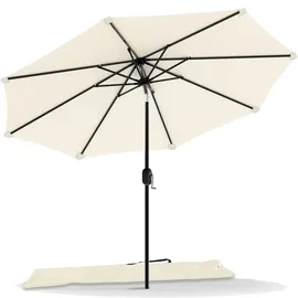 VOUNOT Balkonschirm 270 x 270 cm Beige