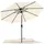 VOUNOT Balkonschirm 270 x 270 cm Beige