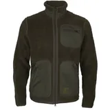 Härkila Herren Rurik Teddy Fleece - L - Shadow grey/Willow green