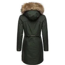 Ragwear Winterjacke "Tawny", Damen, Gr. M (38), grün (flaschengrün), Außenmaterial: 65% Polyester, 35% Baumwolle. Innenfutter: 100% Polyester. Wattierung: 100% Polyester, tailliert ca.