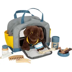 small foot Hund mit Tasche und Pflege-Set