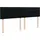 vidaXL Boxspringbett 180 x 200 cm Schwarz