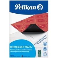 Pelikan Interplastic 1022G Kohlepapier 100 Blätter A4