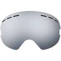YEAZ Wechselglas für Ski- Snowboardbrille ohne Rahmen XTRM-SUMMIT silber, Silber