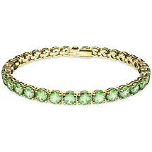 Swarovski Matrix Tennis Armband grün 5658849