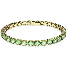 Swarovski Matrix Tennis Armband grün 5658849