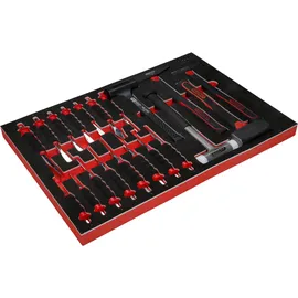KS Tools Schaumstoffeinlage Metall rot