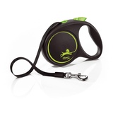 Flexi Black Design M 5 m 25 kg green