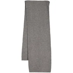 Schal GANT "Schal SHIELD WOOL KNIT SCARF", Damen, grau, Obermaterial: 80% Wolle mw. 20% Polyamid PA., Modetücher