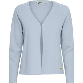 Oxmo Sweatjacke OXJonia", Damen, Gr. M, blau (kentucky blau), Obermaterial: 60% Baumwolle CO. 40% Polyester PES., Sweatjacken Sweatjacke