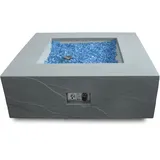 Gardenforma Gas Feuerstelle Capertee Ø 38 cm Grau