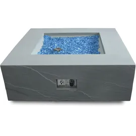 Gardenforma Gas Feuerstelle Capertee Ø 38 cm Grau