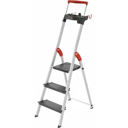 HAILO 3 Stufen L100 Stehleiter TopLine "L100" 3 Stufen