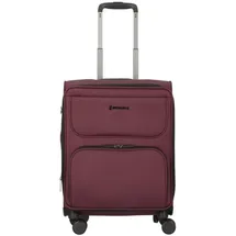 Stratic Bendigo Light Plus 4-Rollen Kabinentrolley 54 cm aubergine