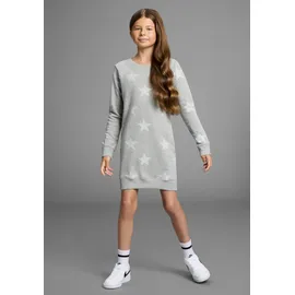 Kidsworld Sweatkleid in grau-meliert | Gr.: 164/170,