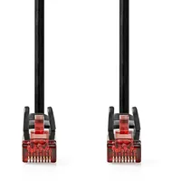 Nedis CCGL85200BK50 - Patchkabel, Cat.6, U/UTP 5 m Schwarz