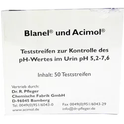 Teststreifenheft Z.bestimmung D.urin ph 50 St