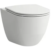 Laufen Pro Wand-Tiefspül-WC mit WC-Sitz Manhattan spülrandlos