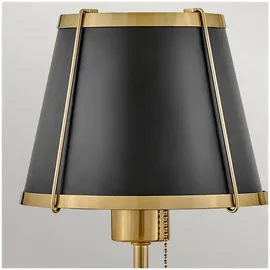 Elstead Lighting Clarke (HK-CLARKE1-BR-BK) Schwarz/Messing