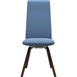 Stressless Polsterstuhl "Laurel" 49x105x60 cm Leder BATICK, Vollholz, blau (lazuli blue batick, walnuss) Polsterstühle (20803969-0)