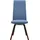 Stressless Polsterstuhl "Laurel" 49x105x60 cm Leder BATICK, Vollholz, blau (lazuli blue batick, walnuss) Polsterstühle (20803969-0)