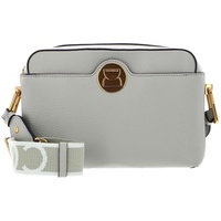 Coccinelle Liya Signature Crossbody Grained Leather Celadon Green