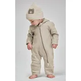 Maximo Fleeceoverall Unisex-Design Beige 62/68