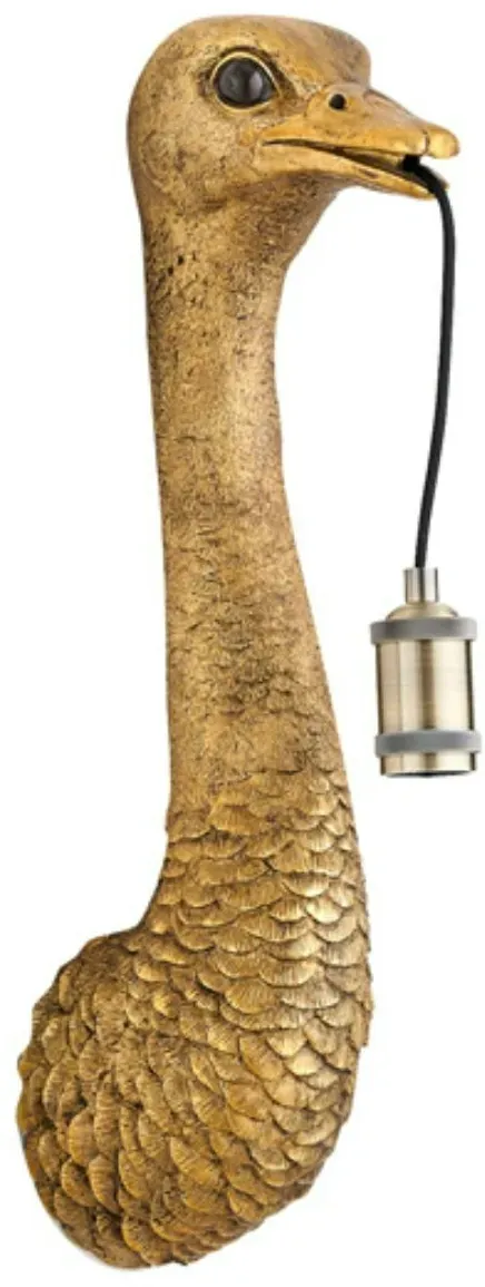 Light & Living Wandlampe Ostrich - Bronze - 18x15.5x57.5cm