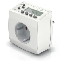 Bearware digitale Zeitschaltuhr in kompakter Bauform Kinderschutzsicherung / Zufallsschaltung