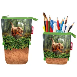 ROTH Stifte- Etui 2in1 T-Rex Welt