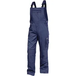 DASSY® Ventura BW 320g Latzhose mit Kniepolstertaschen - dunkelblau - 42