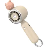 Dieser Kleine, Tragbare Ventilator Mit Einem 1200-mah-akku Ist Ideal Für Reisen, Zuhause, Büro, Camping Und Outdoor-aktivitäten. Er Ist Leicht Und Einfach Zu Transportieren.
