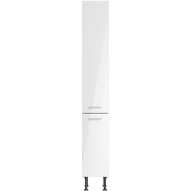 kochstation Apothekerschrank KS-Lucy 30 x 58,1 x 211,8 cm Weiß