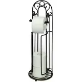 Ambiente Haus Toilettenpapierhalter »Antik« schwarz schwarz