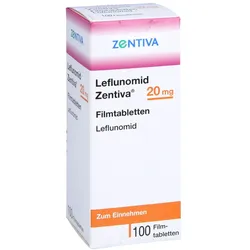Leflunomid Zentiva 20 mg Filmtabletten 100 St