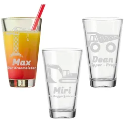Kinderbecher CIAO 300 ml Baustellenfahrzeuge 3er Set