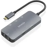 AISENS ASUC-6P019-GR USB-C 6 in 1 AISENS PC