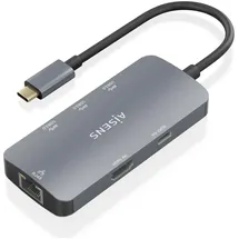 AISENS ASUC-6P019-GR USB-C 6 in 1 AISENS PC