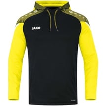 Jako Performance Hoodie Herren schwarz/soft yellow 4XL