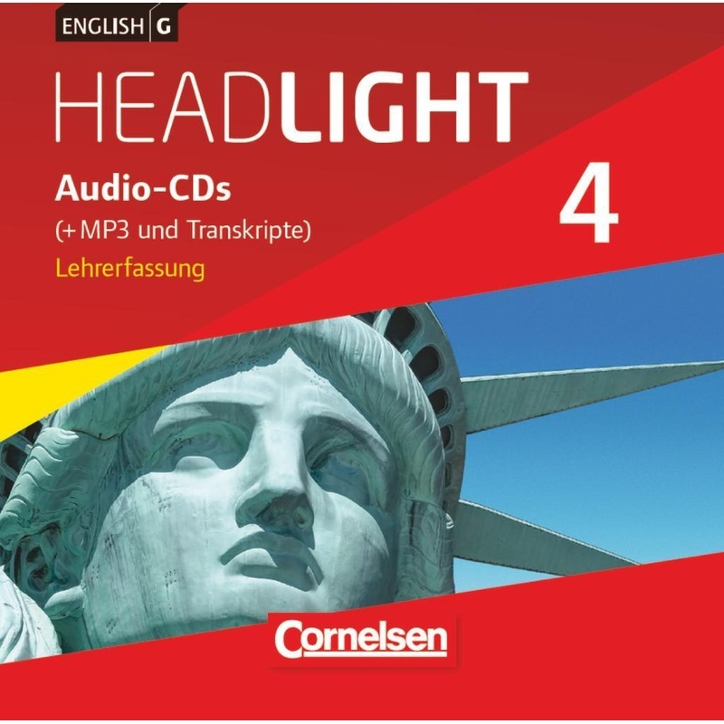 English G Headlight - Allgemeine Ausgabe - Band 4: 8. Schuljahr, Audio-Cds (Vollfassung) - Audio-Dateien Auch Als Mp3 -  (Hörbuch)
