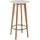 KADIMA DESIGN Bartisch, Eichenholz, runde Tischplatte, 50 kg Belastbarkeit.