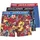 JACK & JONES JACAZORES Trunks Black / Pompain Red / Blue Lolite M 3er Pack