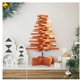 vidaXL Weihnachtsbaum Wachsbraun 60 cm