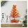 vidaXL Weihnachtsbaum Wachsbraun 60 cm