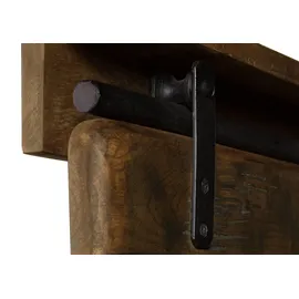 MASSIVMOEBEL24.DE Spiegel Mango 114x6x80 braun lackiert Railway #478