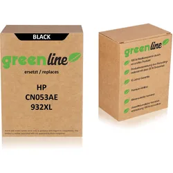 greenline ersetzt HP CN 053 AE / 932XL Tintenpatrone, schwarz