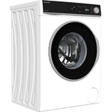 Sharp A (A bis G) SHARP Waschmaschine "ES-NFA714BW1NA-DE" Waschmaschinen schwarz-weiß (weiß, schwarz) Frontlader